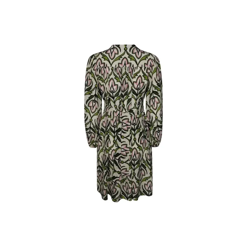 WEEKEND MaxMara All Over Floral Printed V Neck Dress-1