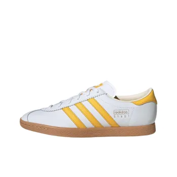 Adidas Originals Slip Resistant Low Top Skateboard Shoes Unisex Ivory Sunlight Yellow Resin Yellow