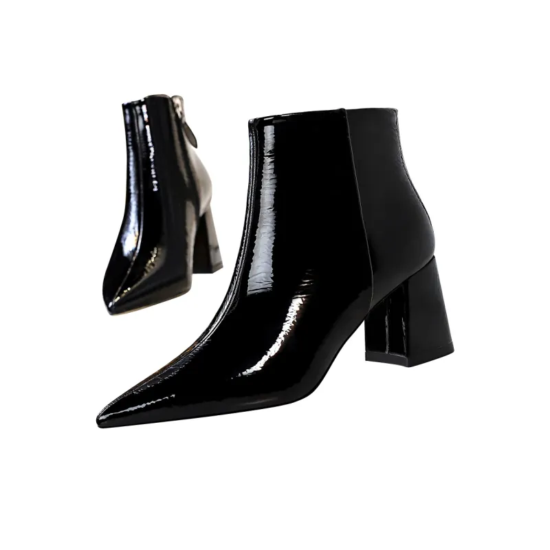 QITUMAUL Ankle Boots 6.5cm Women's-2