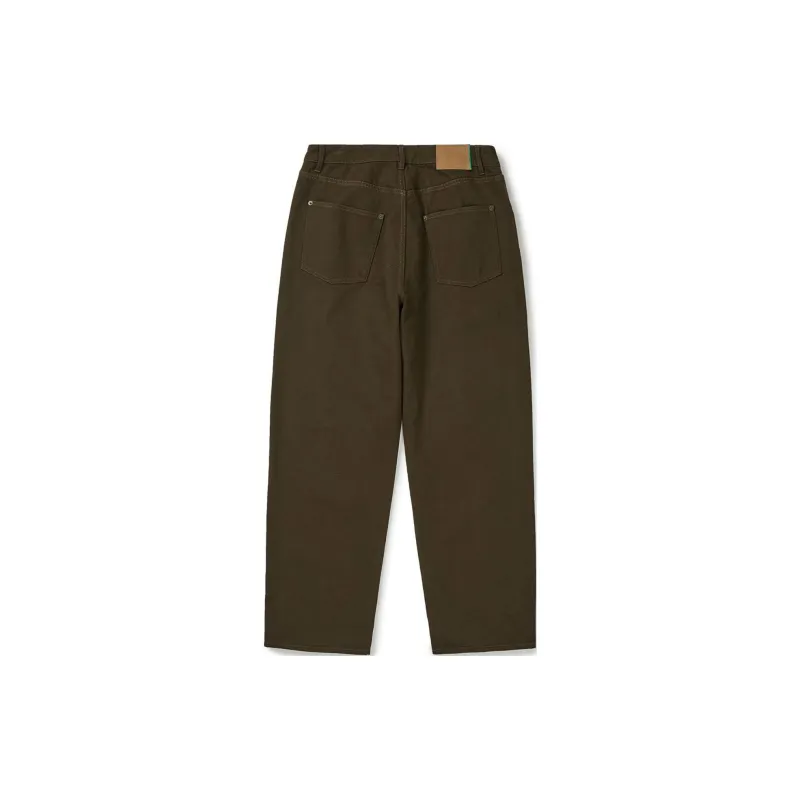 Mmlg SS25 Casual Pants Unisex Brown-1