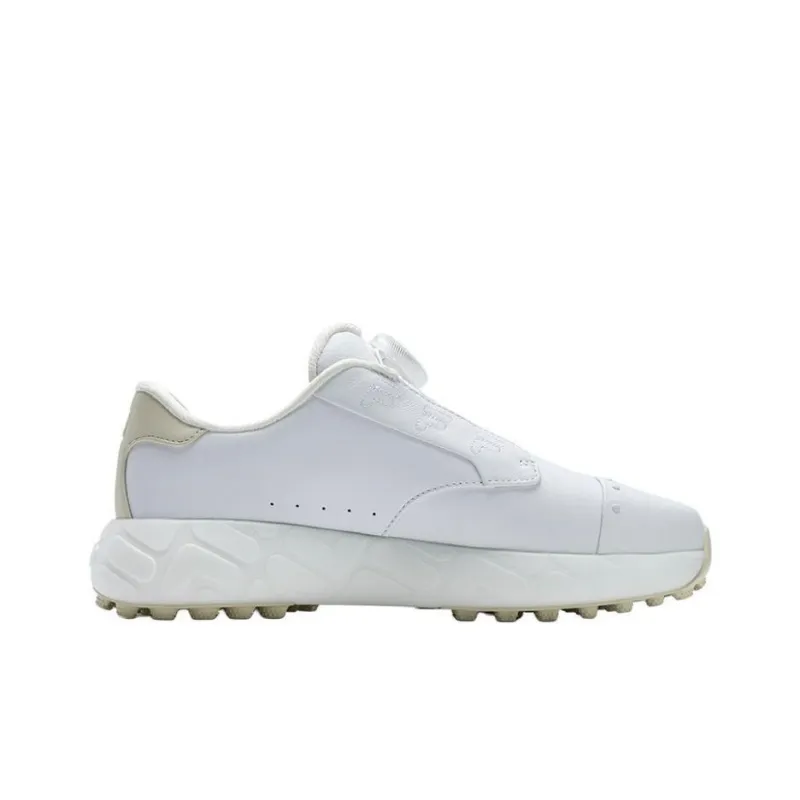 FILA GF DRIVER Anti Slip Wear Resistant Low Top Golf Shoes Women's White-1