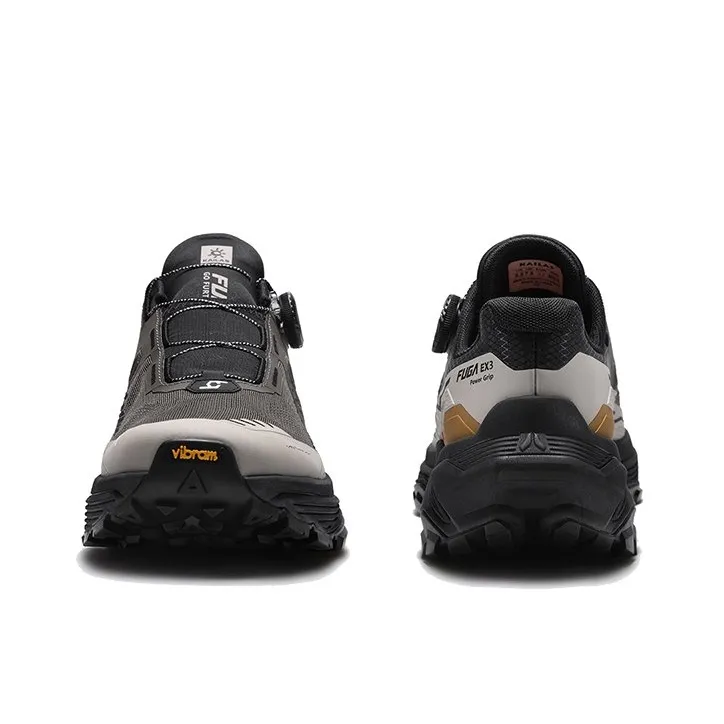 KAILAS FUGA EX3 BOA Running Shoes Men Low Top Pumice Gray/Longing Gray-4