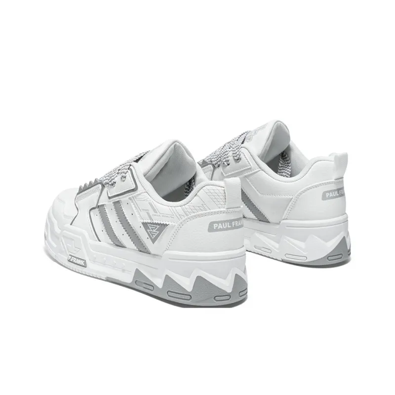 PAUL FRANK Slip-Resistant Water-Resistant Height Increasing Low-Top Skateboard Shoes Men's-3