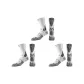 3 Pack (White Gray)