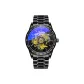 Black Case Black Dial Black Steel Band