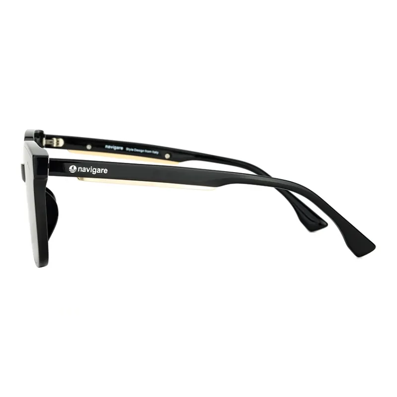 NAVIGARE Plate Frame Square Sunglasses Unisex-1