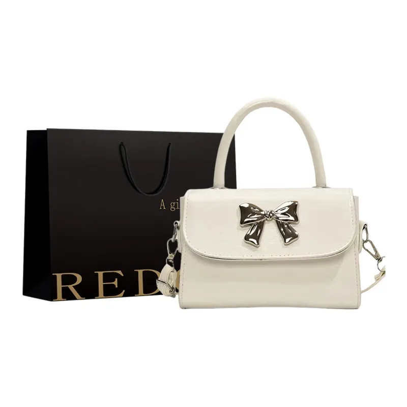 REDOO PU Shoulder Bag Crossbody Bag Handbags Regular Women's White/Silver/Black/Pink-0
