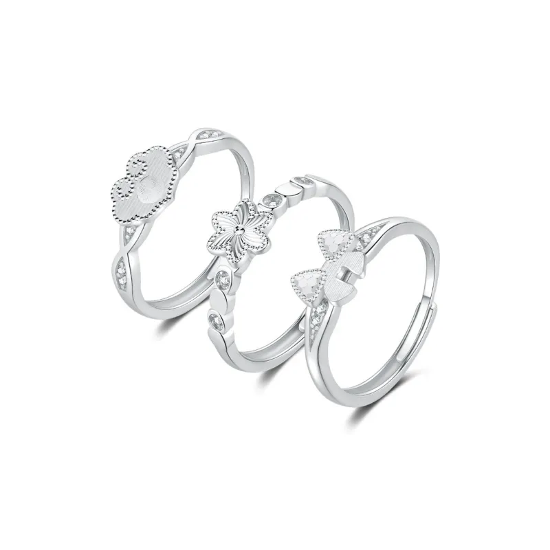 Mini&yaya S925 Silver Rings Women's-51