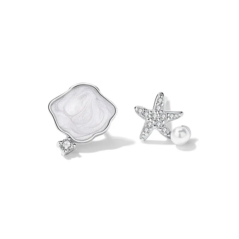 MONI JEWELLERY S999 Fine Silver Stud Earrings Women's-0