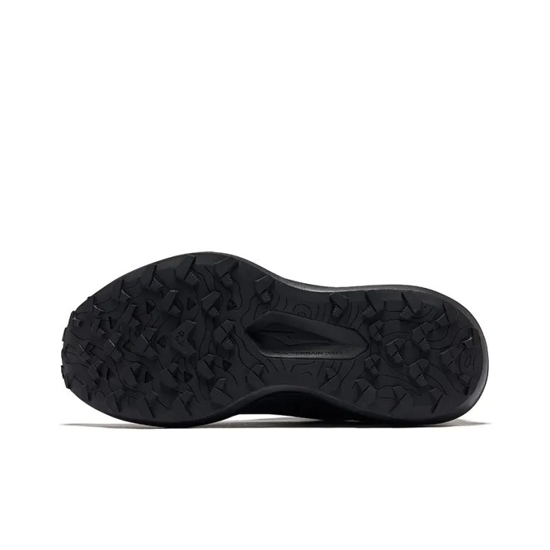 Erke Anti-Slip And Wear-Resistant Coverage Low-Top Trail Running Running Shoes Women's Black-4