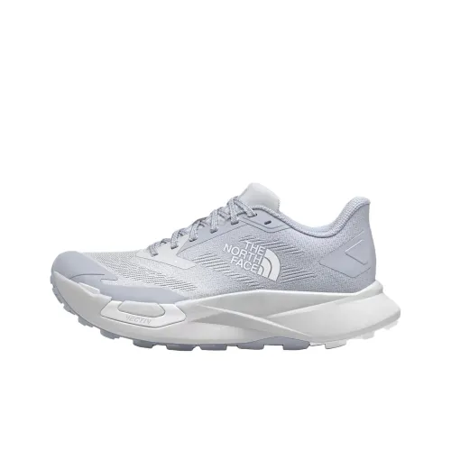 THE NORTH FACE Vectiv Enduris Anti Slip Wear Resistant Low Top Running Shoes Women's White Gray