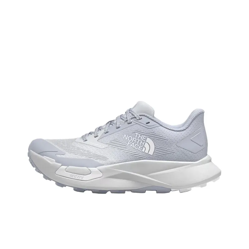 THE NORTH FACE Vectiv Enduris Anti Slip Wear Resistant Low Top Running Shoes Women's White Gray-0