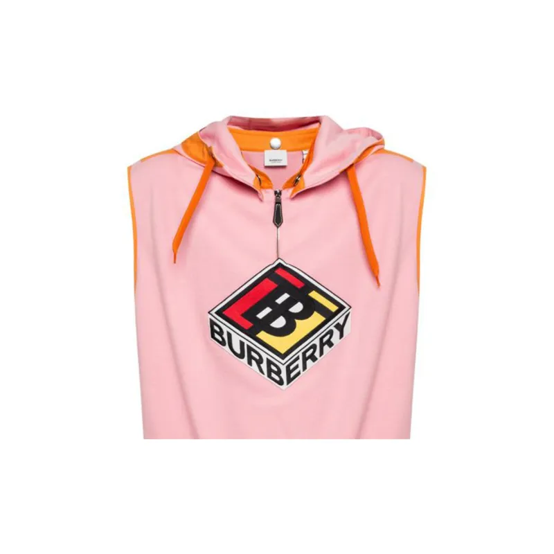 Burberry Sweatshirts Men Pink-4