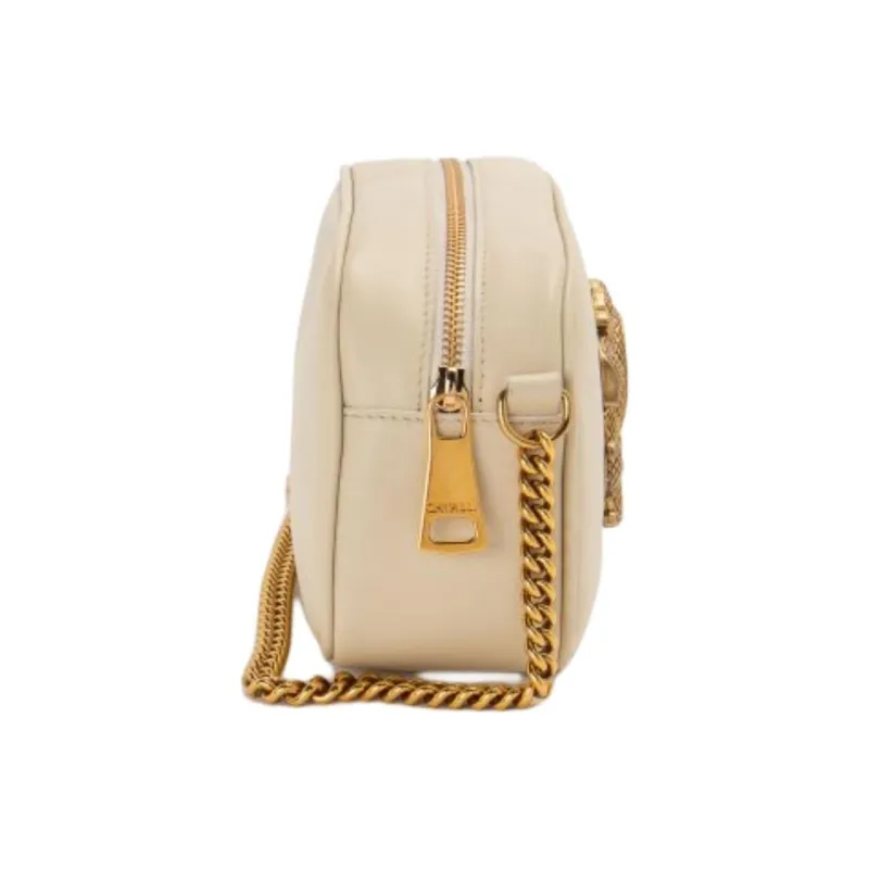 Roberto Cavalli Calfskin Shoulder Bag Women's Light Brown-2