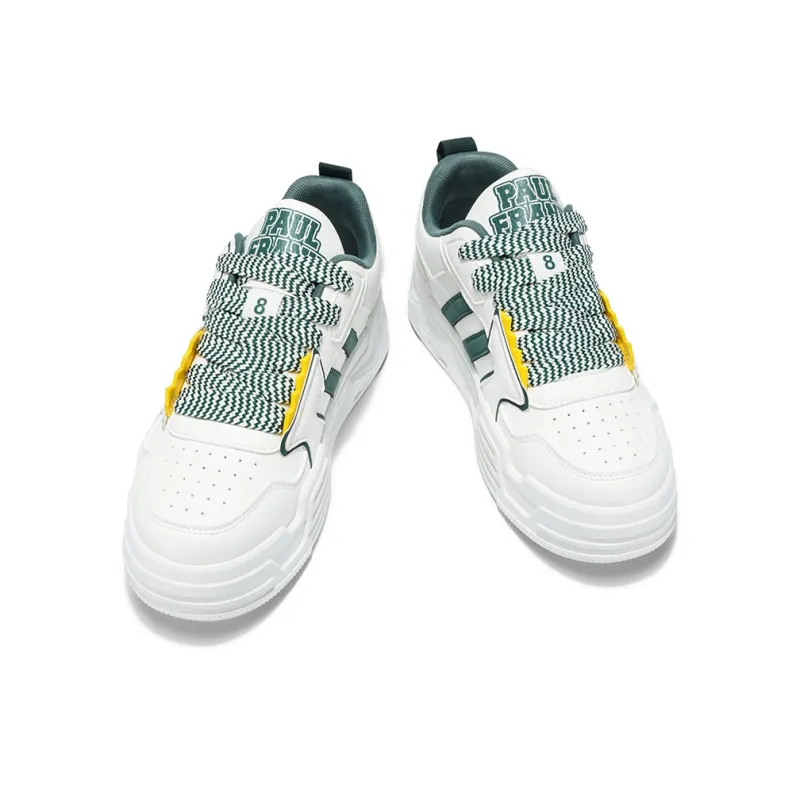 PAUL FRANK Slip-Resistant Water-Resistant Height Increasing Low-Top Skateboard Shoes Men's-16