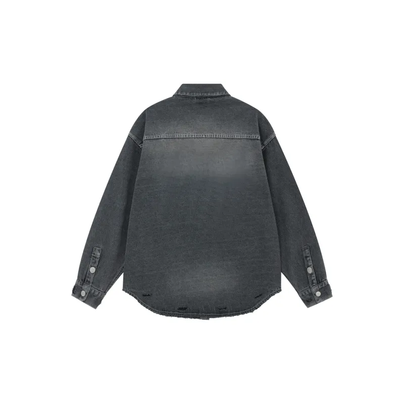 FORNINES Denim Jackets Unisex-3