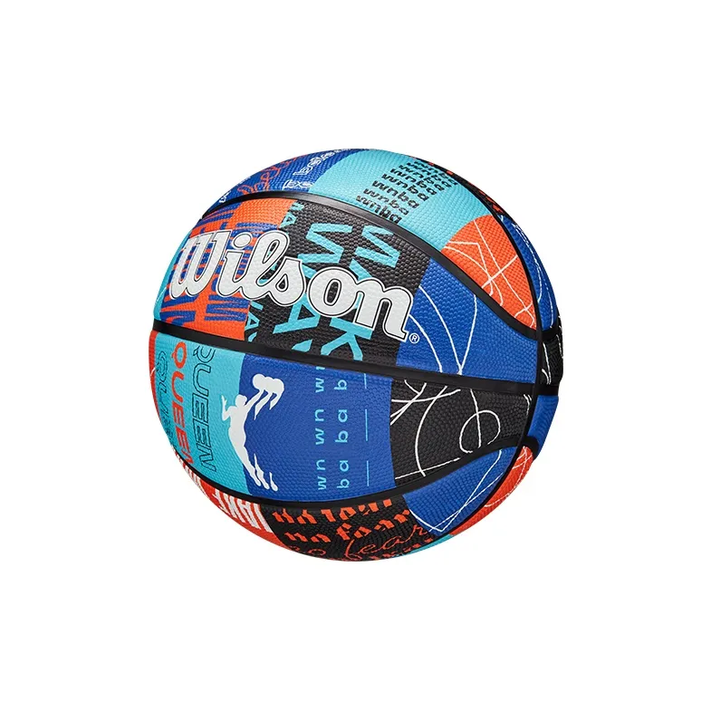 Wilson WNBA PU Basketball Multicolor Patchwork Size 6 Ball Training Unisex-1
