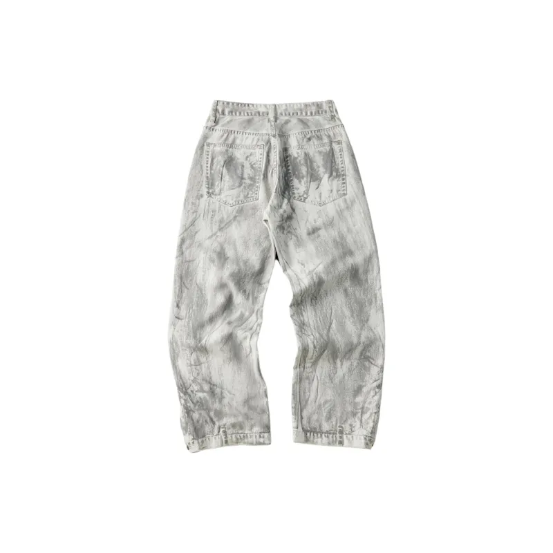 JASONWOOD Cowboy On The Run Jeans Unisex White-1