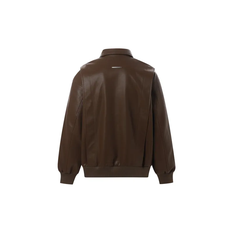 FORNINES Leather Jackets Unisex-7