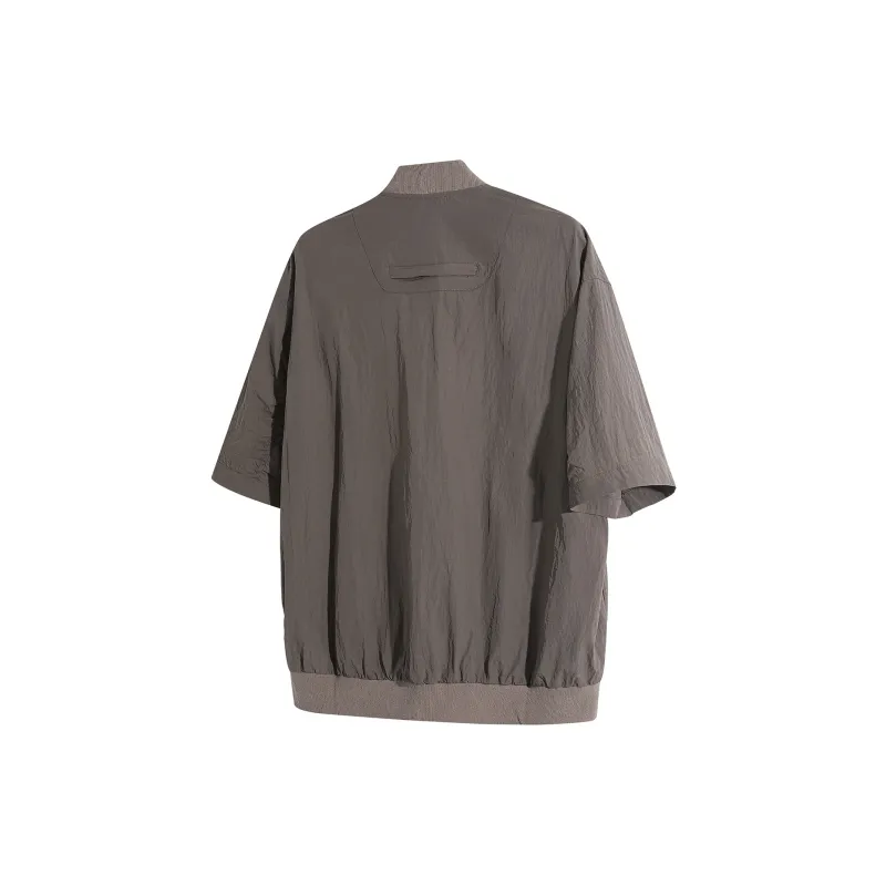 MEIPIN TANG Shirt Unisex Light Gray-3