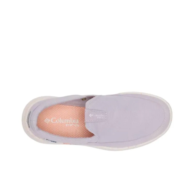 Columbia PFG Boatside Slip-Resistant Low-Top Casual Shoes Women's Light Purple-2