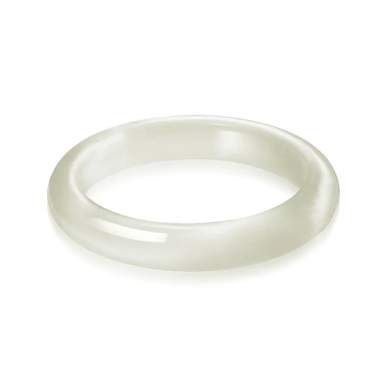 TIG Glass Cat Eye Jade Bangles Women's-2