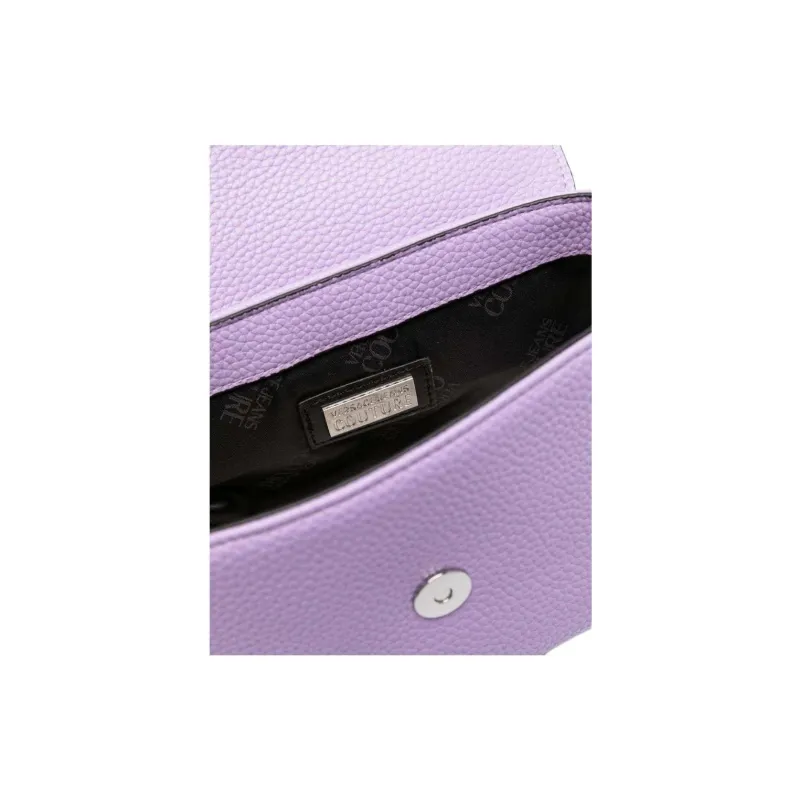 VERSACE JEANS COUTURE Polyester Handbag, Shoulder Bag Women's Light Purple-3