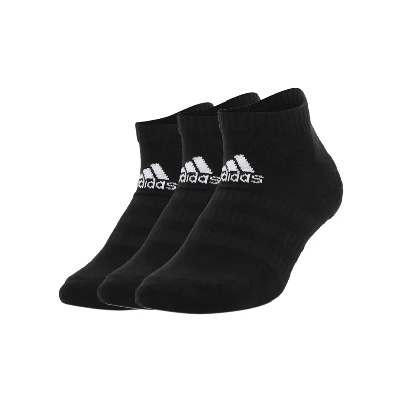 Adidas Ankle Socks Unisex 3 Pack Black-0