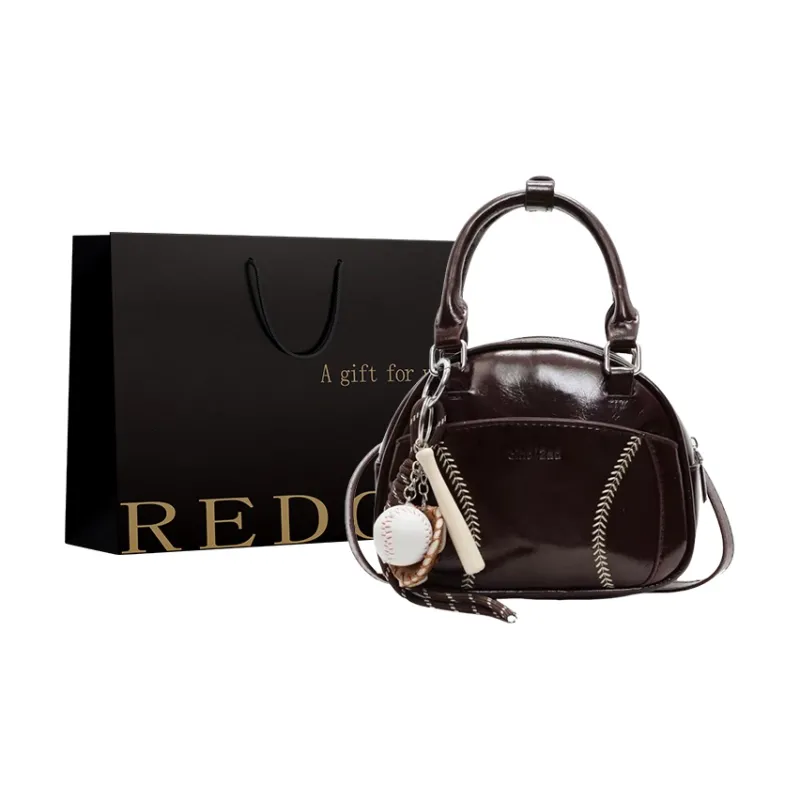 REDOO PU Handbag Regular Women's Brown/Black/Coffee-8
