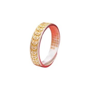 FUYUFU Sterling Silver 999 Fine Silver Rings Unisex