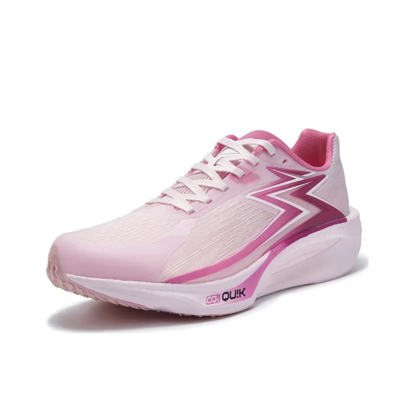 361° Speed Team 2 Wear-Resistant Cushioning Lightweight Low-Top Casual Running Shoes Unisex Pink-1