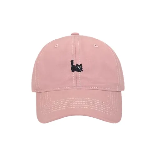 SLEEPYWALK Polyester Bucket Hats Womens White/Pink