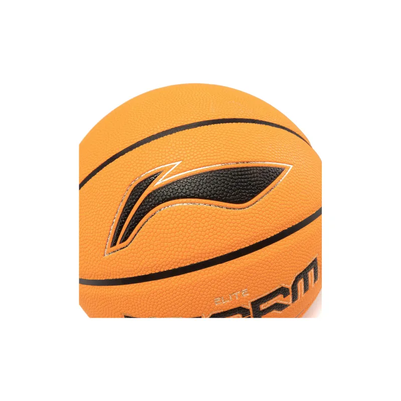 LiNing Professional Basketball Series B8000 PU Basketball Brown Yellow Size 7 Training Unisex-5