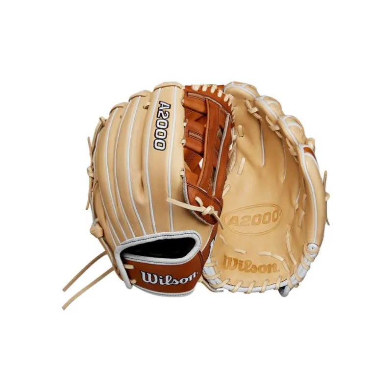 Wilson Baseball Gloves Pitching Glove Leather Unisex Gold Umber-0