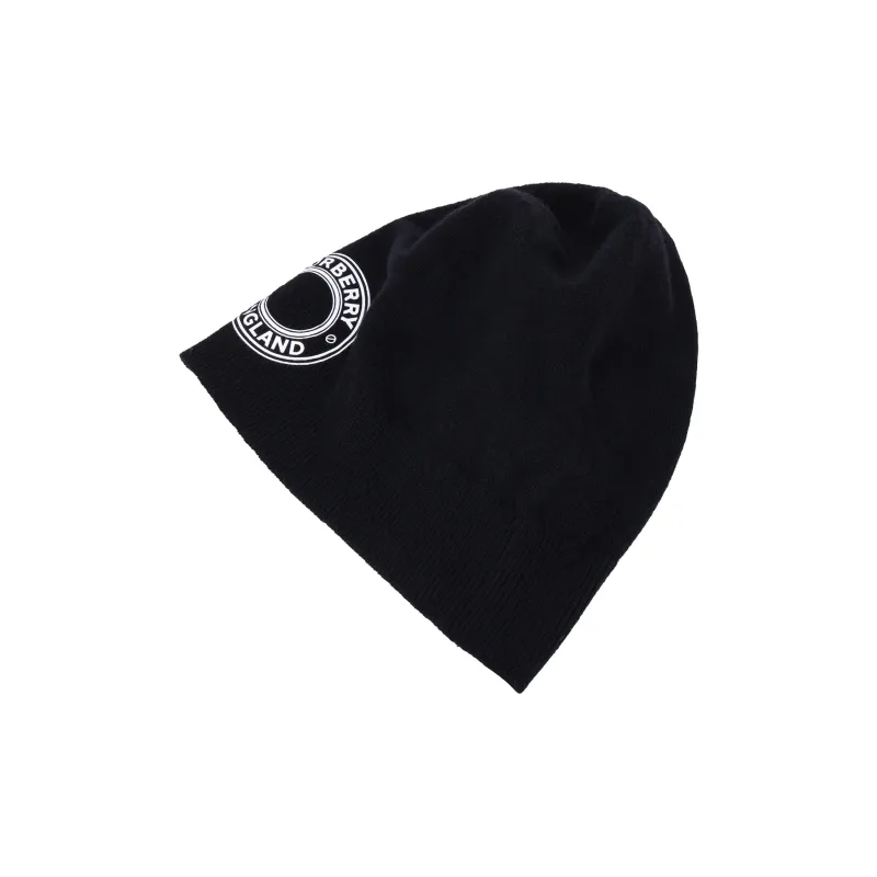 Burberry Logo Graphic Cashmere Blend Beanie-1