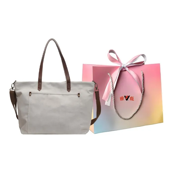 Yalu Canvas Bag, Tote Bag, Shoulder Bag Regular Women's Multicolor-0