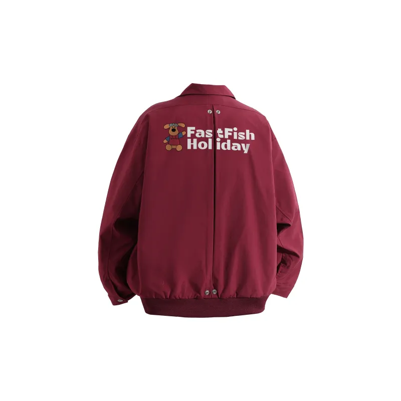 FASTFISH Jackets Coats Unisex Black-5