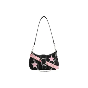 Juju Jimmy Polyester Crossbody Bag Women's Black