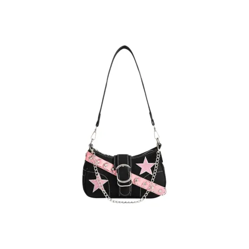 Juju Jimmy Polyester Crossbody Bag Women's Black