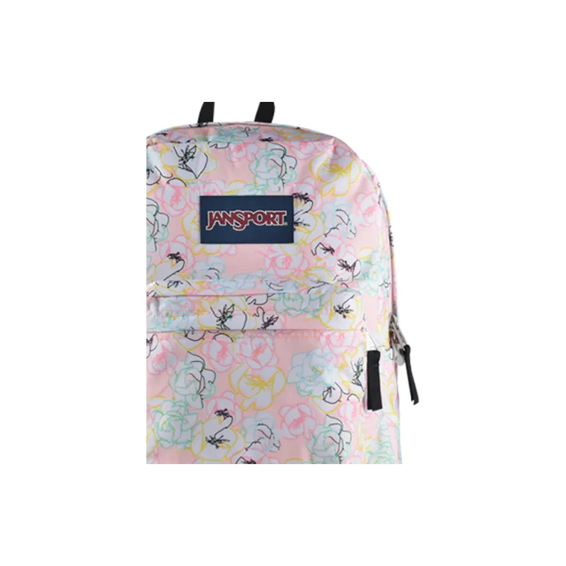 JanSport Polyester Backpack Regular Unisex Multicolor-4