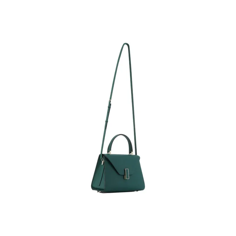 Valextra Iside Calfskin One Shoulder Handbag Mini Women's Green-4