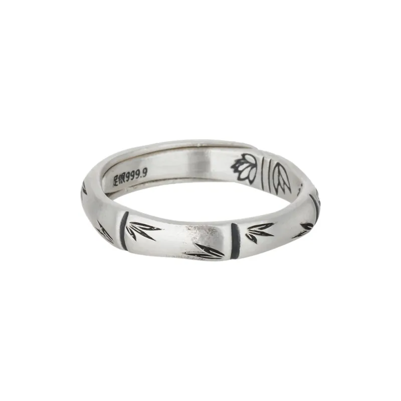 CHIC ZONE 999 Fine Silver Rings Women's-0
