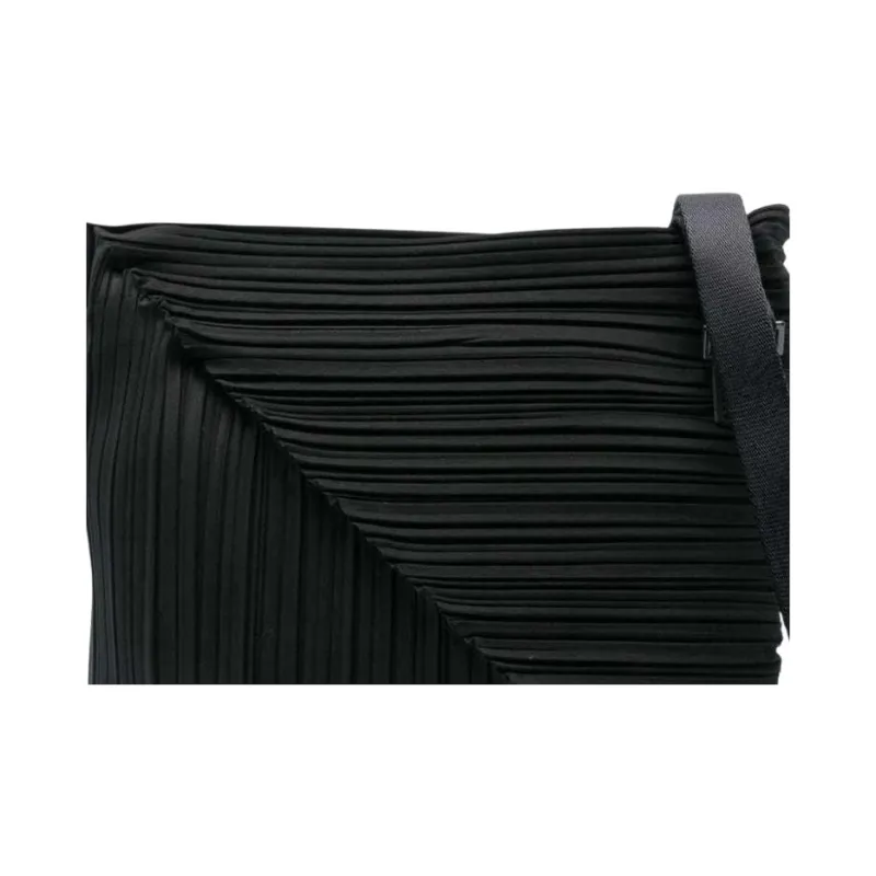 PLEATS PLEASE ISSEY MIYAKE Small Diagonal Pleats Shoulder Bag-2