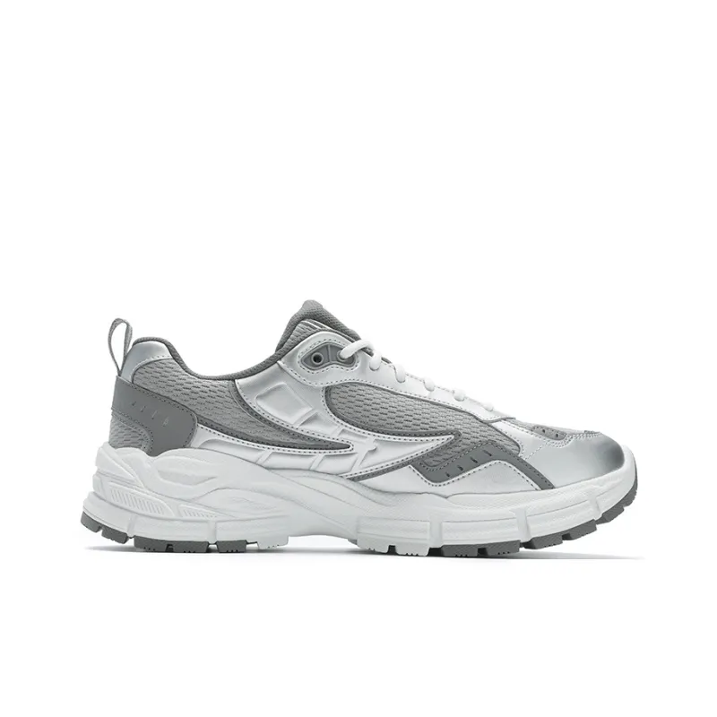 FILA Cushioning Wear-Resistant Low-Top Running Shoes Men's Gray-1