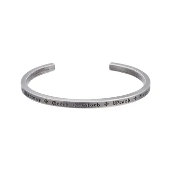 JANENG 925 Sterling Silver Bangles Unisex