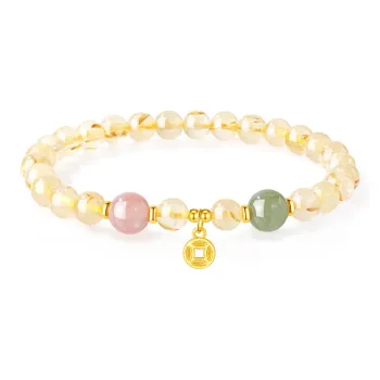 Lao Feng Xiang Agate Bracelets Women's