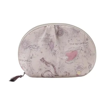 SNIDEL Remote Culture Collaboration Polyester Clutch Small Size Women's Ivory White/pink/purple