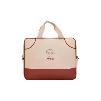 YONEX Artificial Leather Shoulder Bag, Crossbody Bag, Handbag Unisex Brown