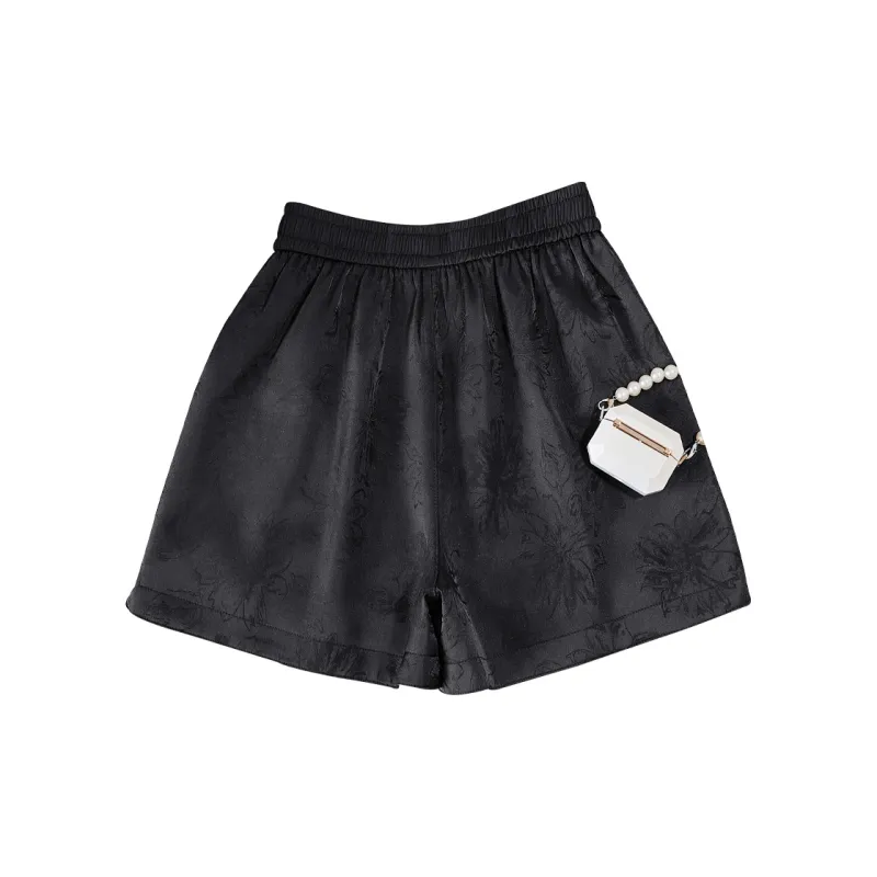 TOUCH Casual Shorts Women's Black-1