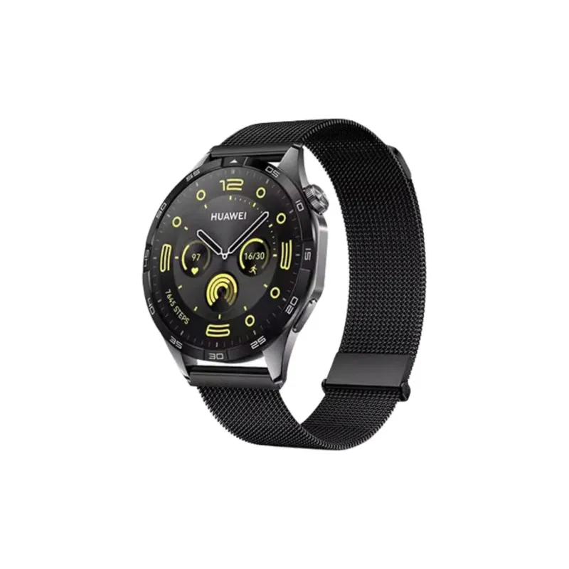 PULAISI Huawei Compatibility Watch Band 220mm Stainless Steel Material-3